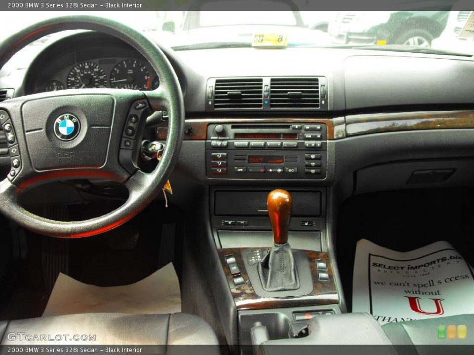 Black Interior Dashboard for the 2000 BMW 3 Series 328i Sedan #50125809