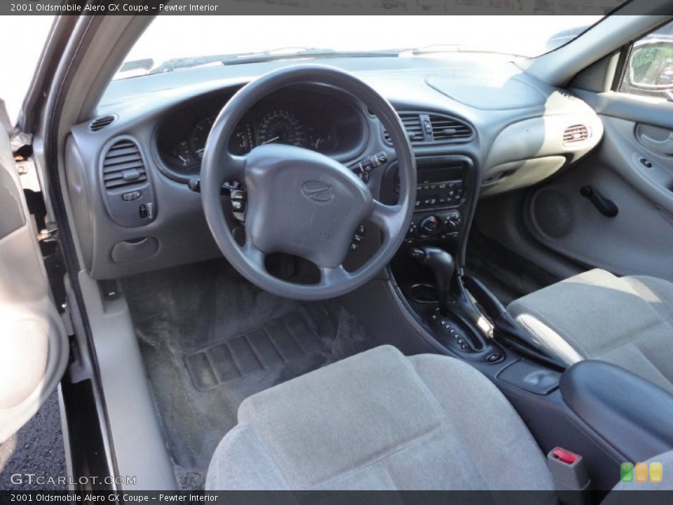 Pewter Interior Photo for the 2001 Oldsmobile Alero GX Coupe #50126298