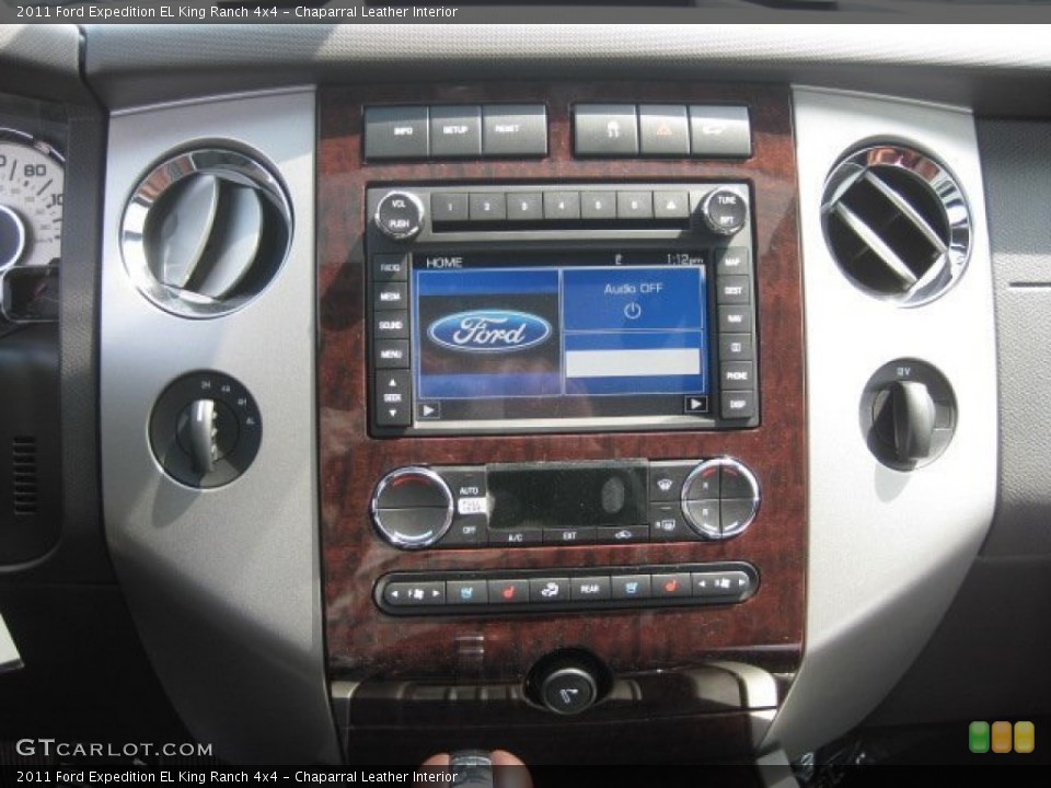 Chaparral Leather Interior Controls for the 2011 Ford Expedition EL King Ranch 4x4 #50127084