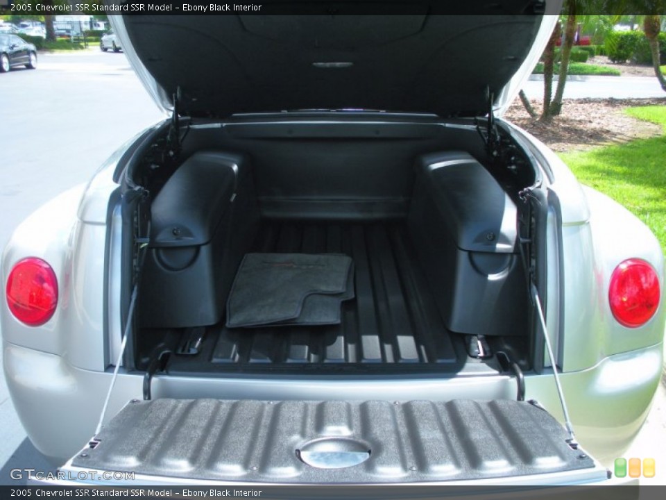 Ebony Black Interior Trunk for the 2005 Chevrolet SSR  #50128299