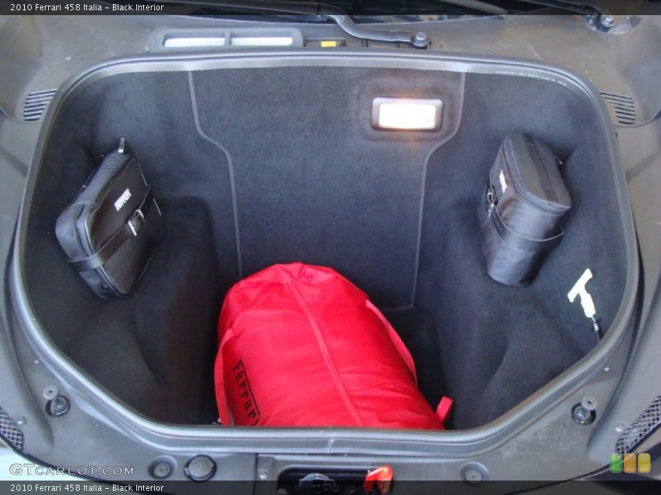 Black Interior Trunk for the 2010 Ferrari 458 Italia #50130615