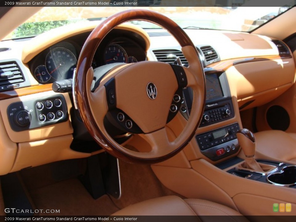 Cuoio Interior Steering Wheel for the 2009 Maserati GranTurismo  #50131470