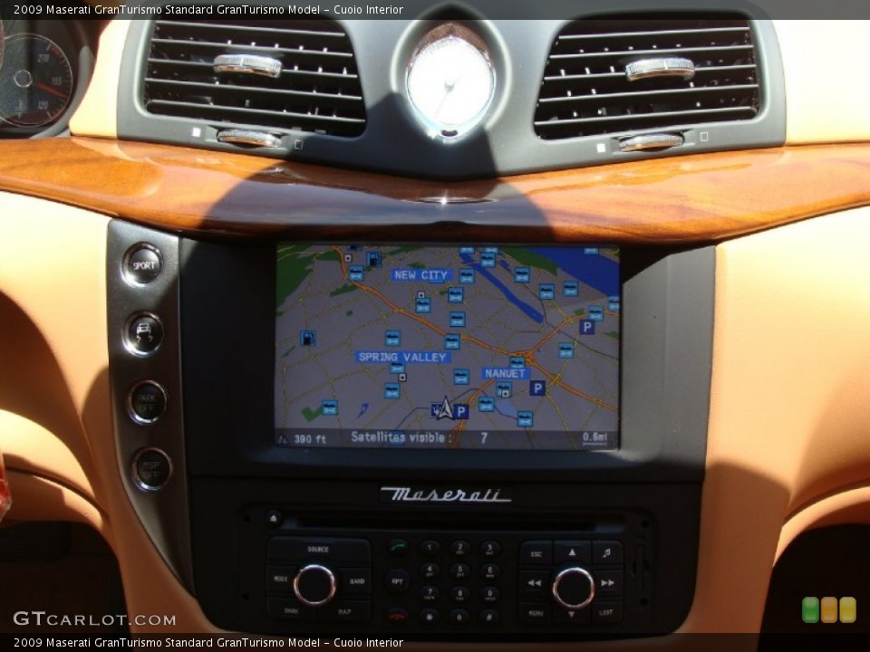 Cuoio Interior Navigation for the 2009 Maserati GranTurismo  #50131500