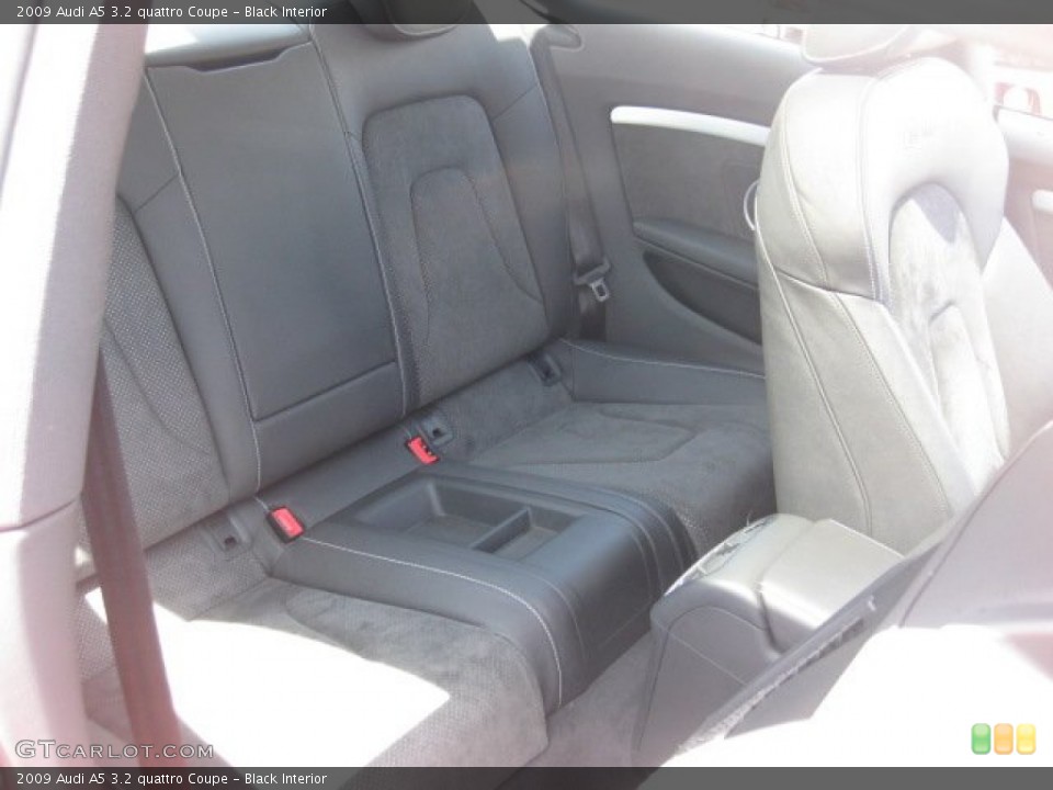 Black Interior Photo for the 2009 Audi A5 3.2 quattro Coupe #50134680