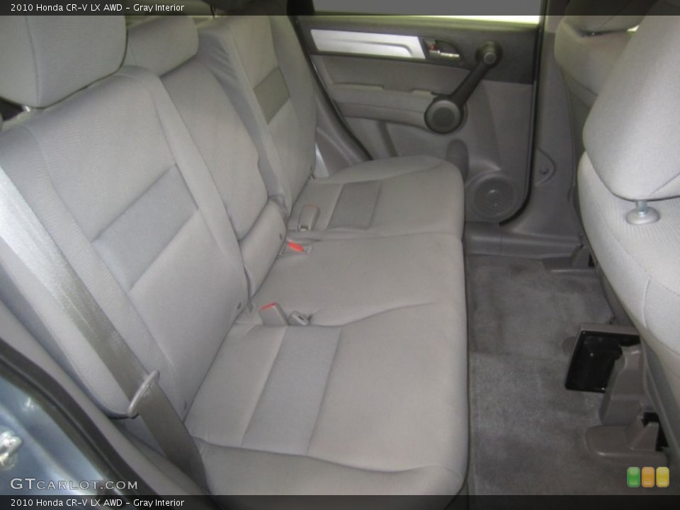 Gray Interior Photo for the 2010 Honda CR-V LX AWD #50137879