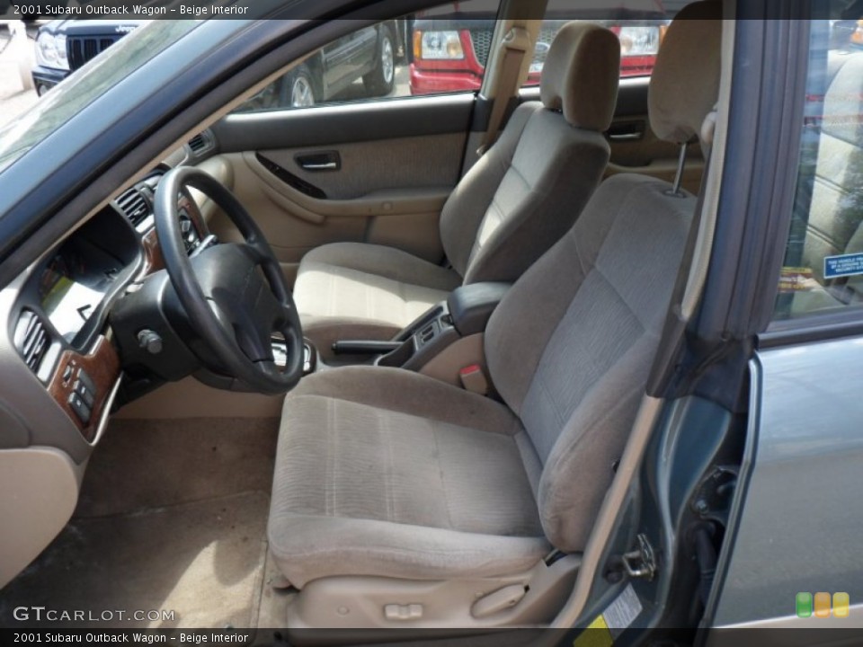 Beige Interior Photo for the 2001 Subaru Outback Wagon #50139424