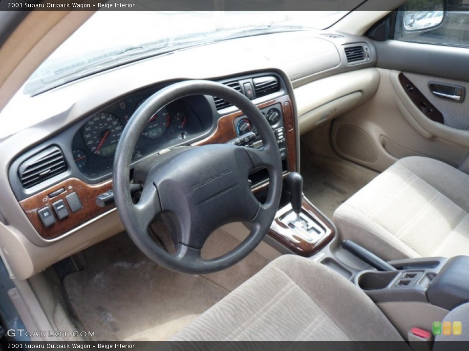 Beige Interior Photo for the 2001 Subaru Outback Wagon #50139439