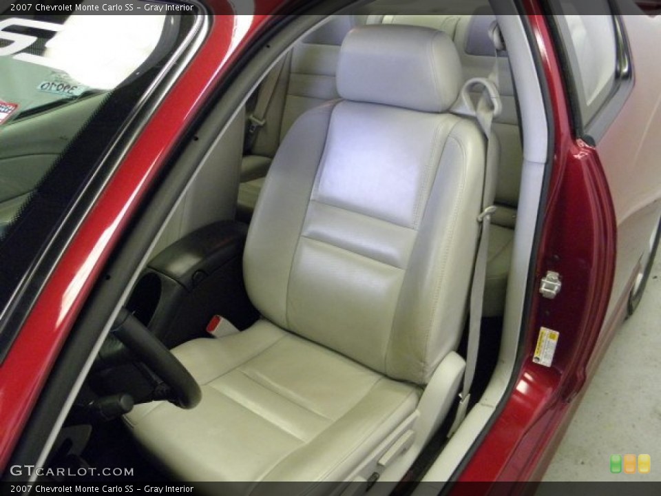 Gray Interior Photo for the 2007 Chevrolet Monte Carlo SS #50139595