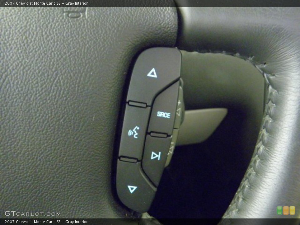 Gray Interior Controls for the 2007 Chevrolet Monte Carlo SS #50139643