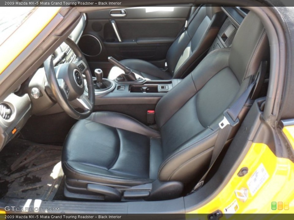 Black Interior Photo for the 2009 Mazda MX-5 Miata Grand Touring Roadster #50140552