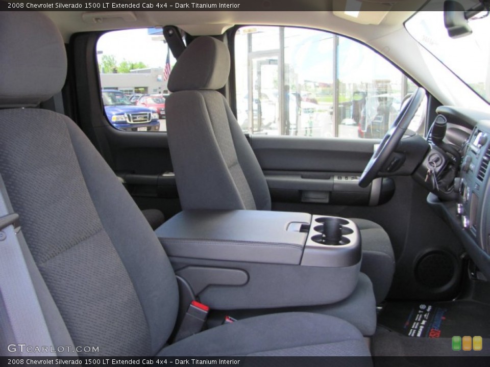 Dark Titanium Interior Photo for the 2008 Chevrolet Silverado 1500 LT Extended Cab 4x4 #50140858