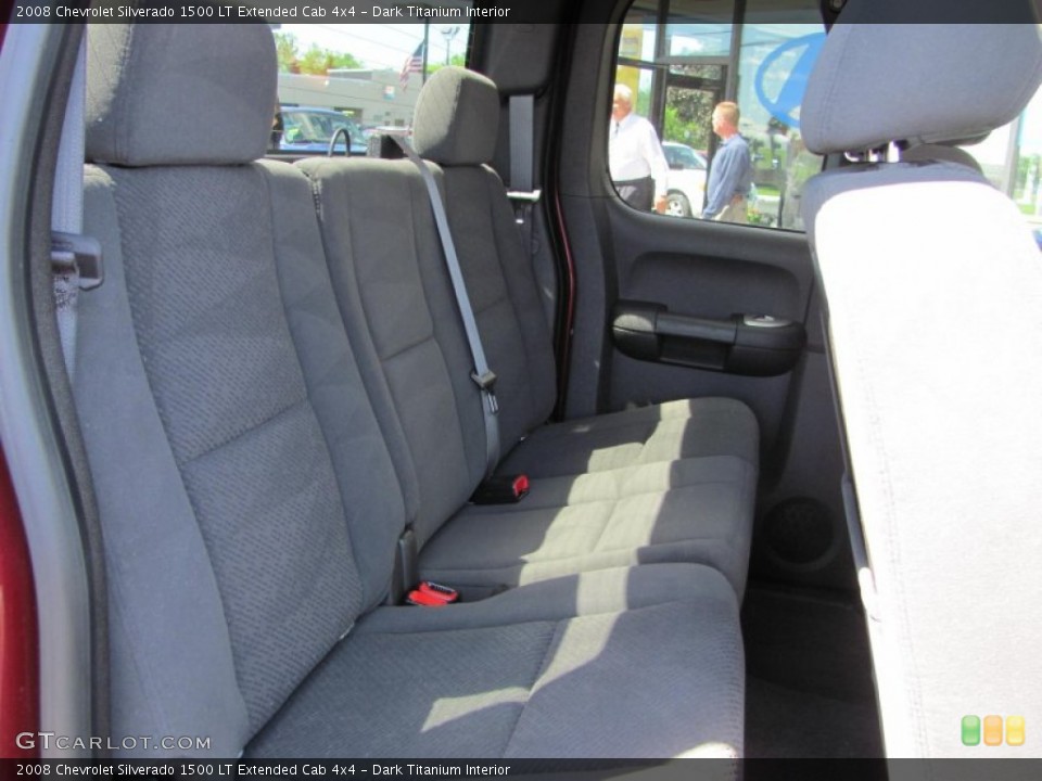 Dark Titanium Interior Photo for the 2008 Chevrolet Silverado 1500 LT Extended Cab 4x4 #50140867