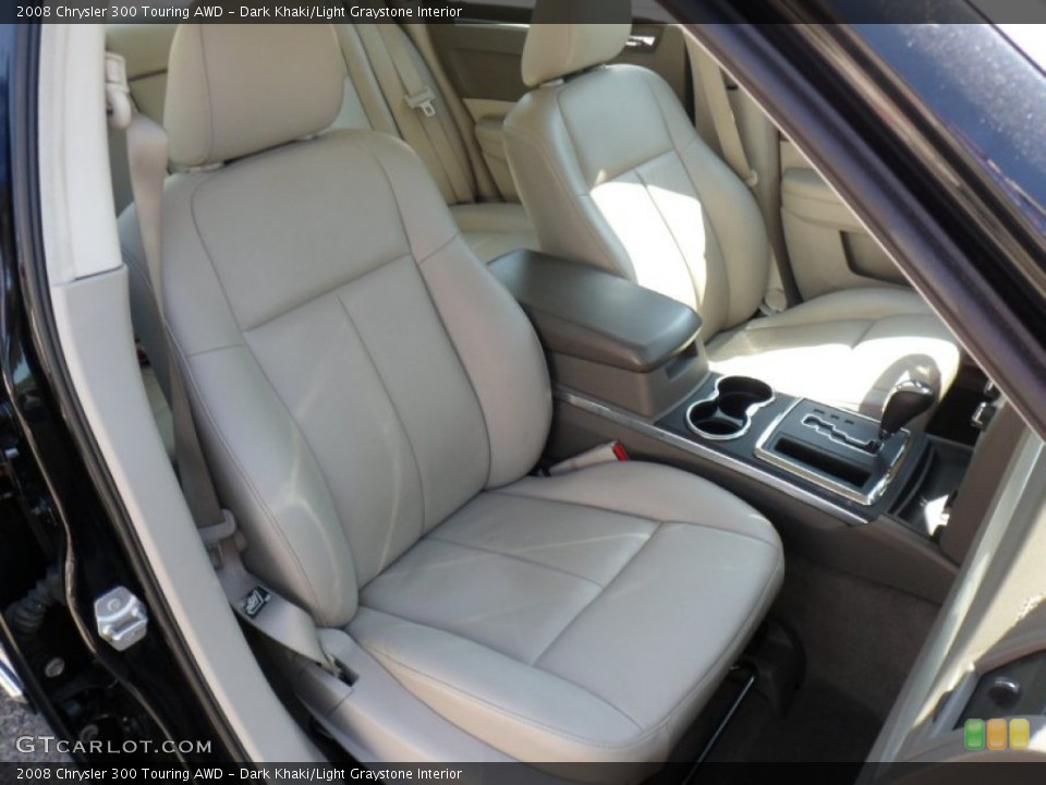 Dark Khaki/Light Graystone Interior Photo for the 2008 Chrysler 300 Touring AWD #50142301