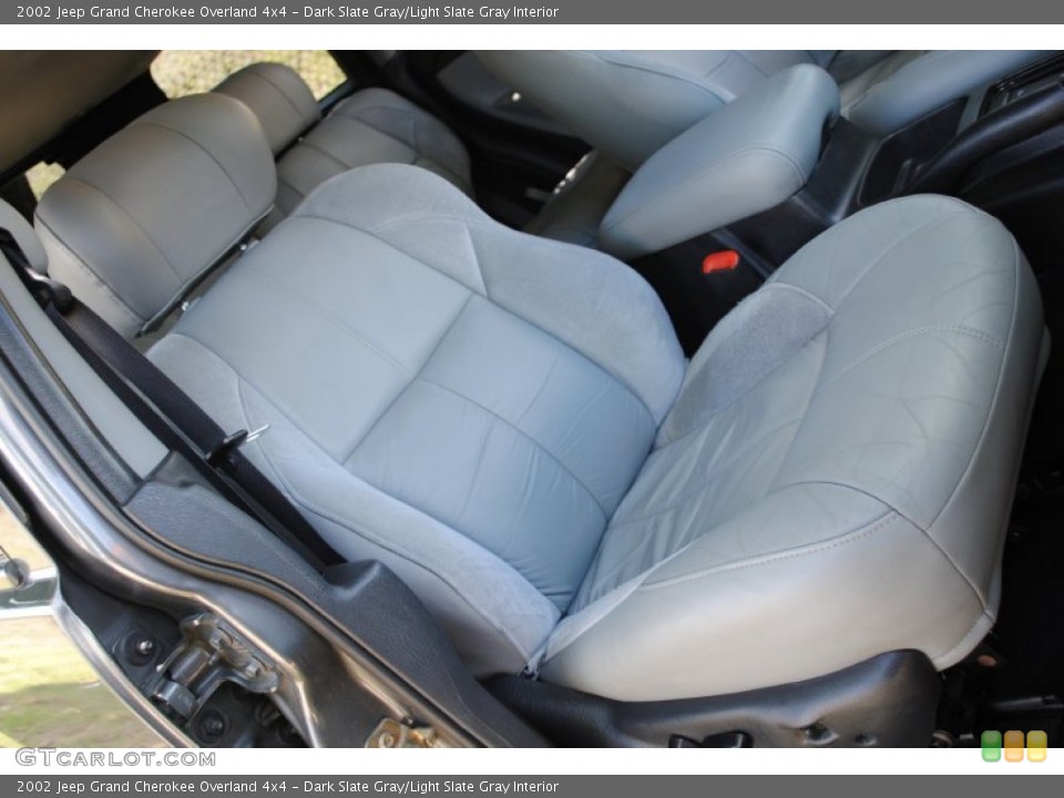 Dark Slate Gray/Light Slate Gray Interior Photo for the 2002 Jeep Grand Cherokee Overland 4x4 #50142730