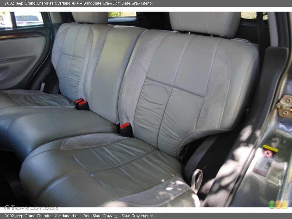 Dark Slate Gray/Light Slate Gray Interior Photo for the 2002 Jeep Grand Cherokee Overland 4x4 #50142940