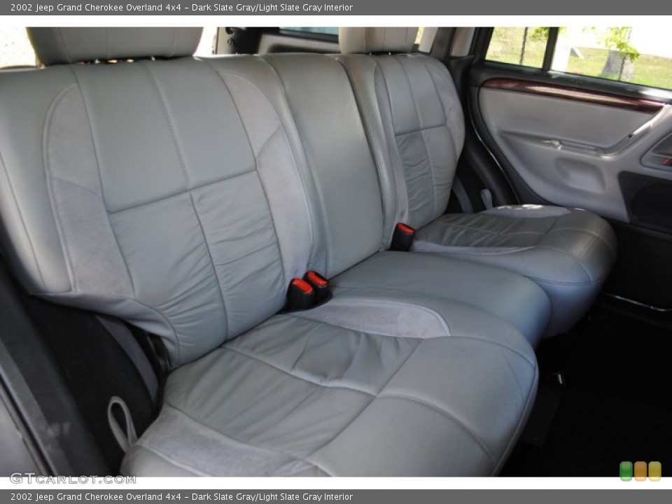 Dark Slate Gray/Light Slate Gray Interior Photo for the 2002 Jeep Grand Cherokee Overland 4x4 #50142955