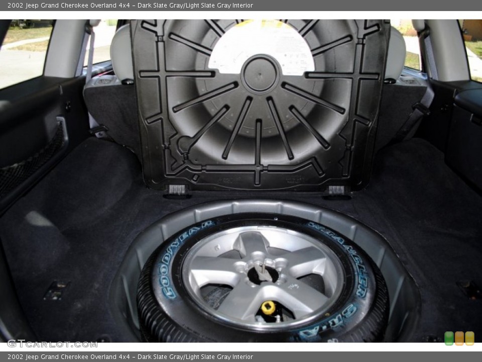 Dark Slate Gray/Light Slate Gray Interior Trunk for the 2002 Jeep Grand Cherokee Overland 4x4 #50143285