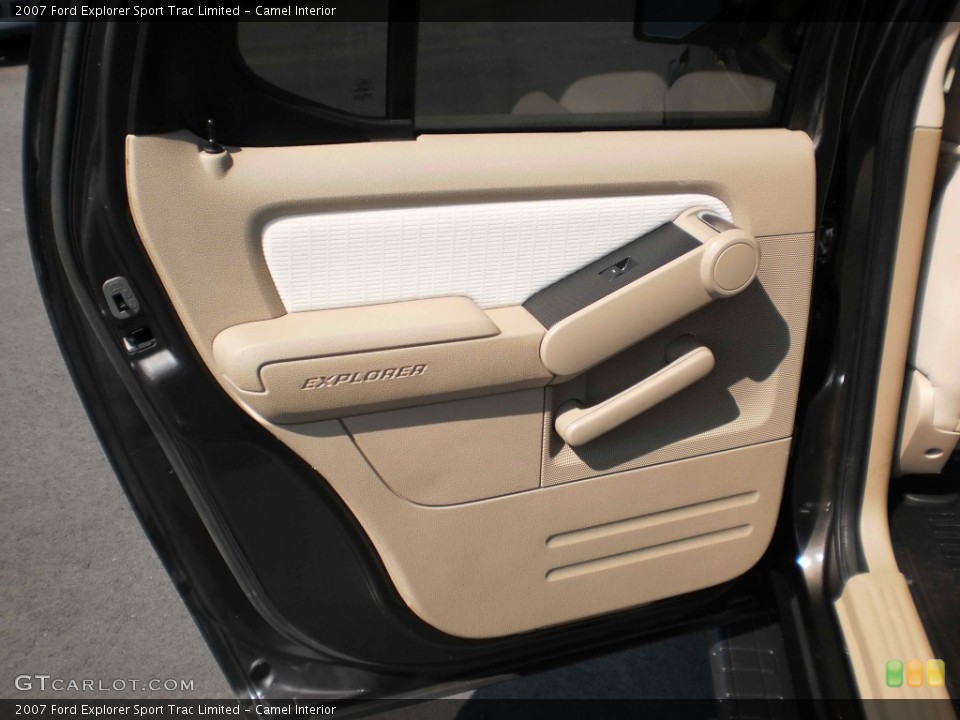 Camel Interior Door Panel for the 2007 Ford Explorer Sport Trac Limited #50144116