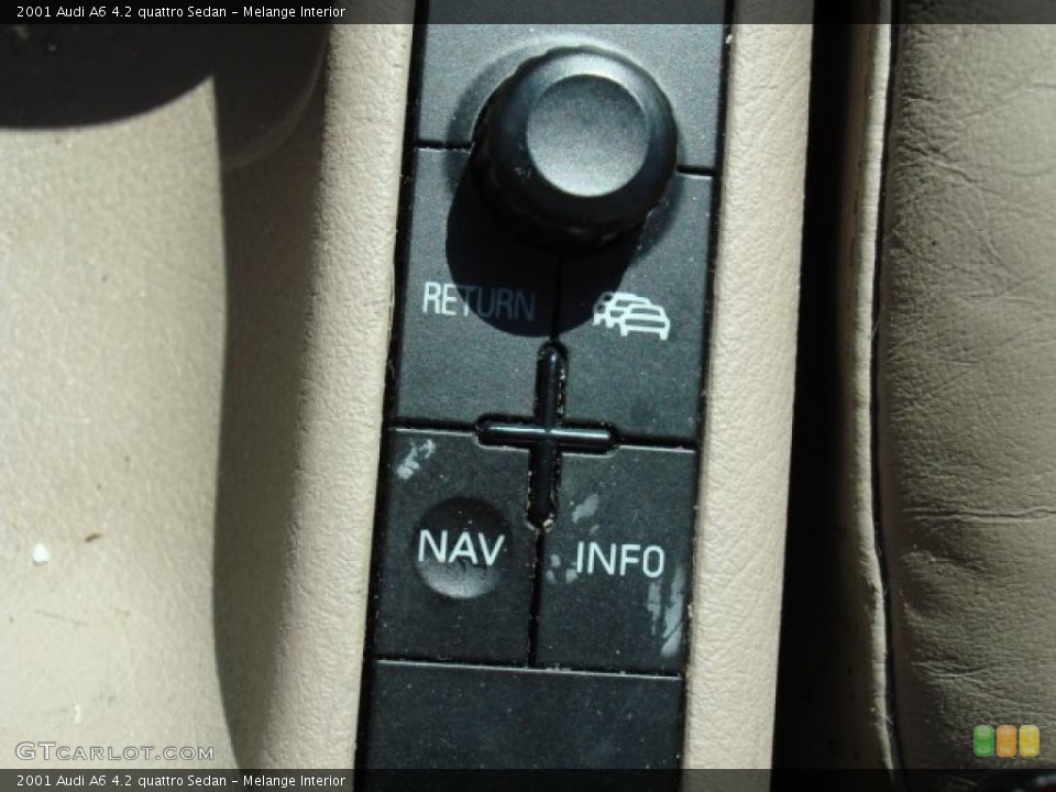 Melange Interior Controls for the 2001 Audi A6 4.2 quattro Sedan #50145139