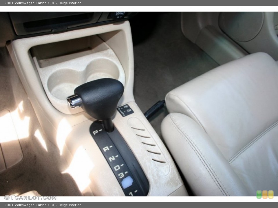 Beige Interior Transmission for the 2001 Volkswagen Cabrio GLX #50145163