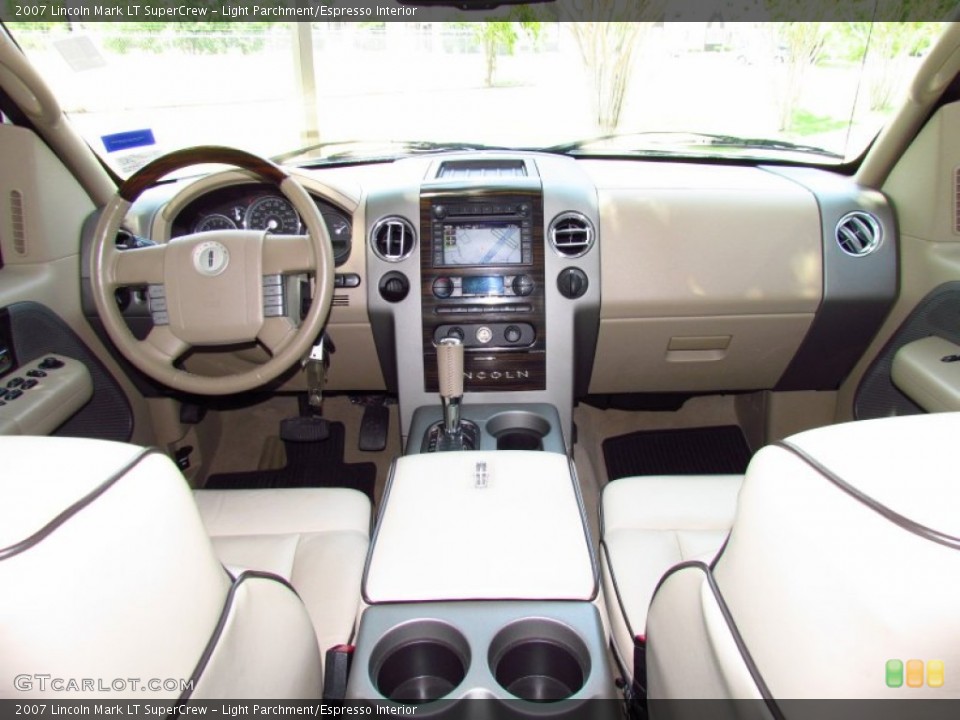 Light Parchment/Espresso Interior Dashboard for the 2007 Lincoln Mark LT SuperCrew #50146921