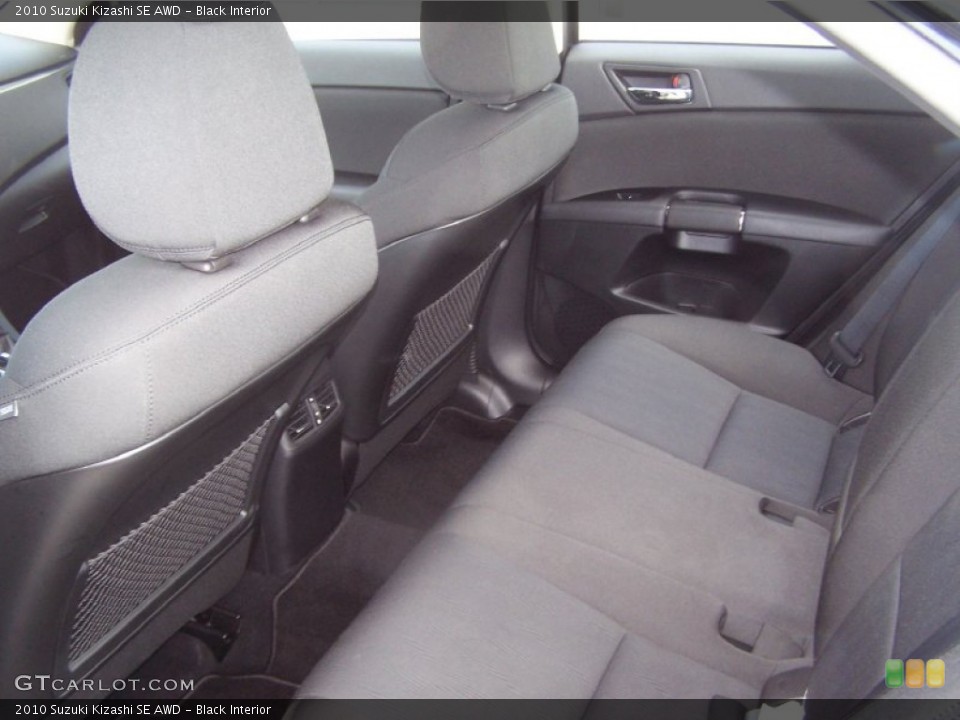 Black Interior Photo for the 2010 Suzuki Kizashi SE AWD #50147728