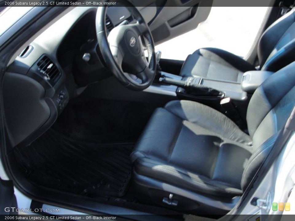 Off-Black 2006 Subaru Legacy Interiors
