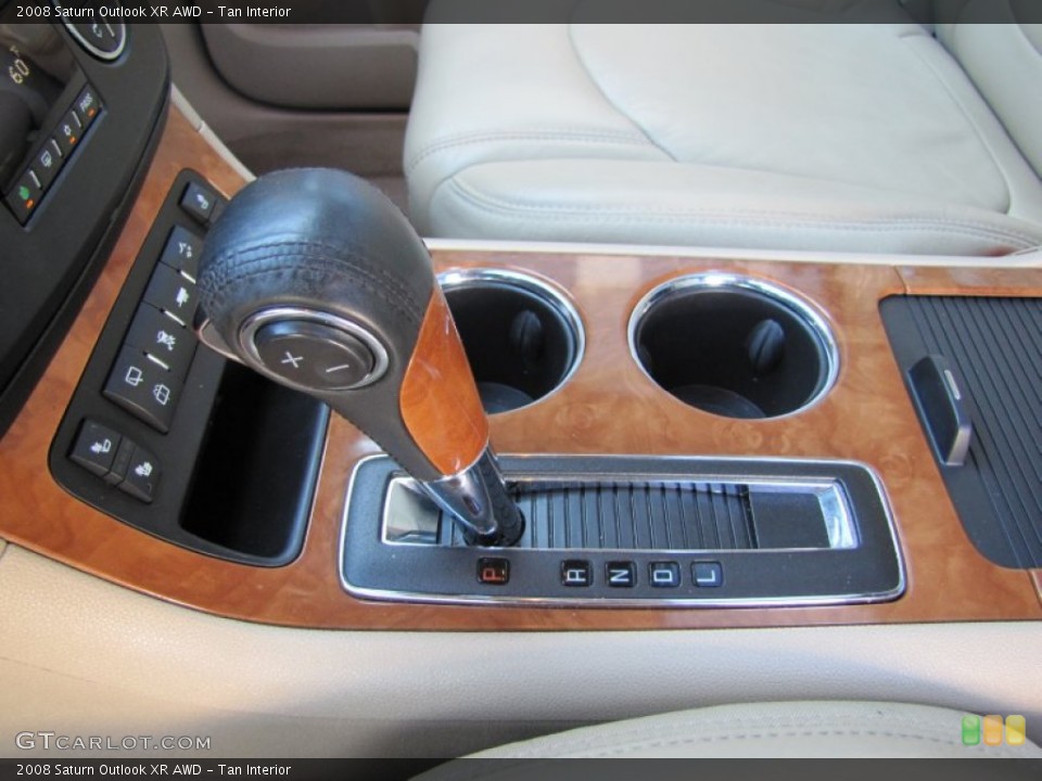 Tan Interior Transmission for the 2008 Saturn Outlook XR AWD #50148745