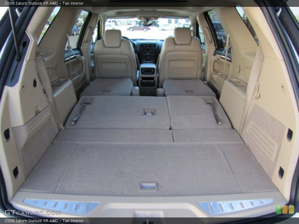 Tan Interior Trunk for the 2008 Saturn Outlook XR AWD #50148781
