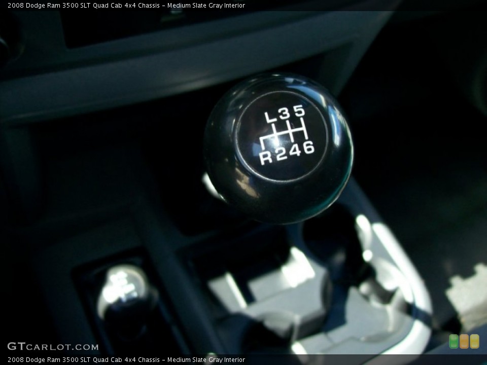 Medium Slate Gray Interior Transmission for the 2008 Dodge Ram 3500 SLT Quad Cab 4x4 Chassis #50149150