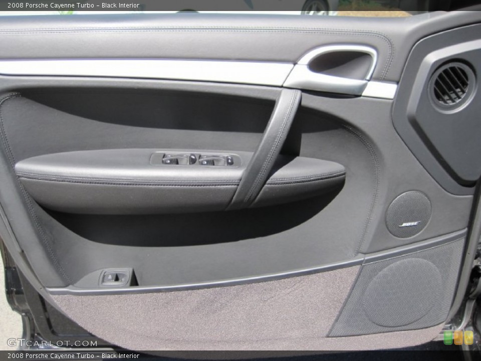 Black Interior Door Panel for the 2008 Porsche Cayenne Turbo #50149273