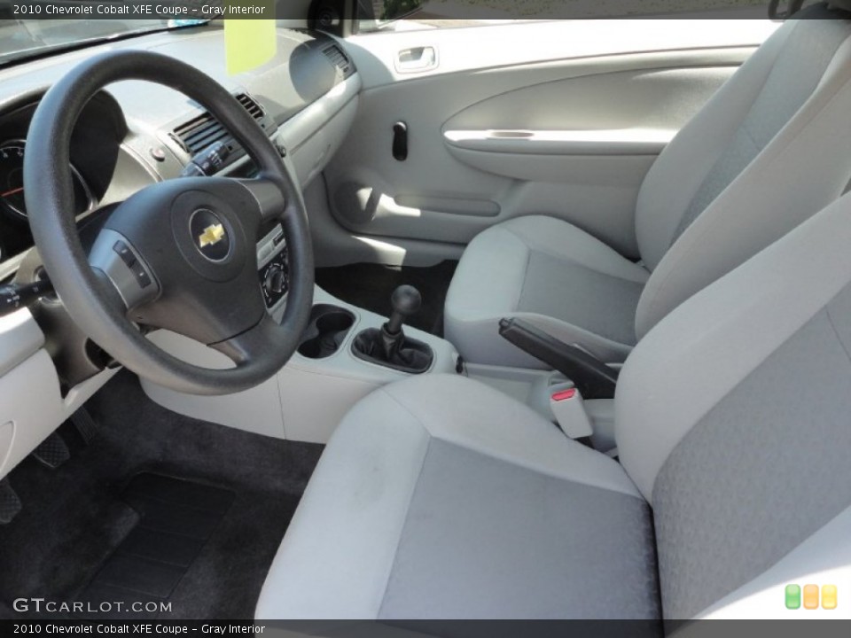 Gray Interior Photo for the 2010 Chevrolet Cobalt XFE Coupe #50151741