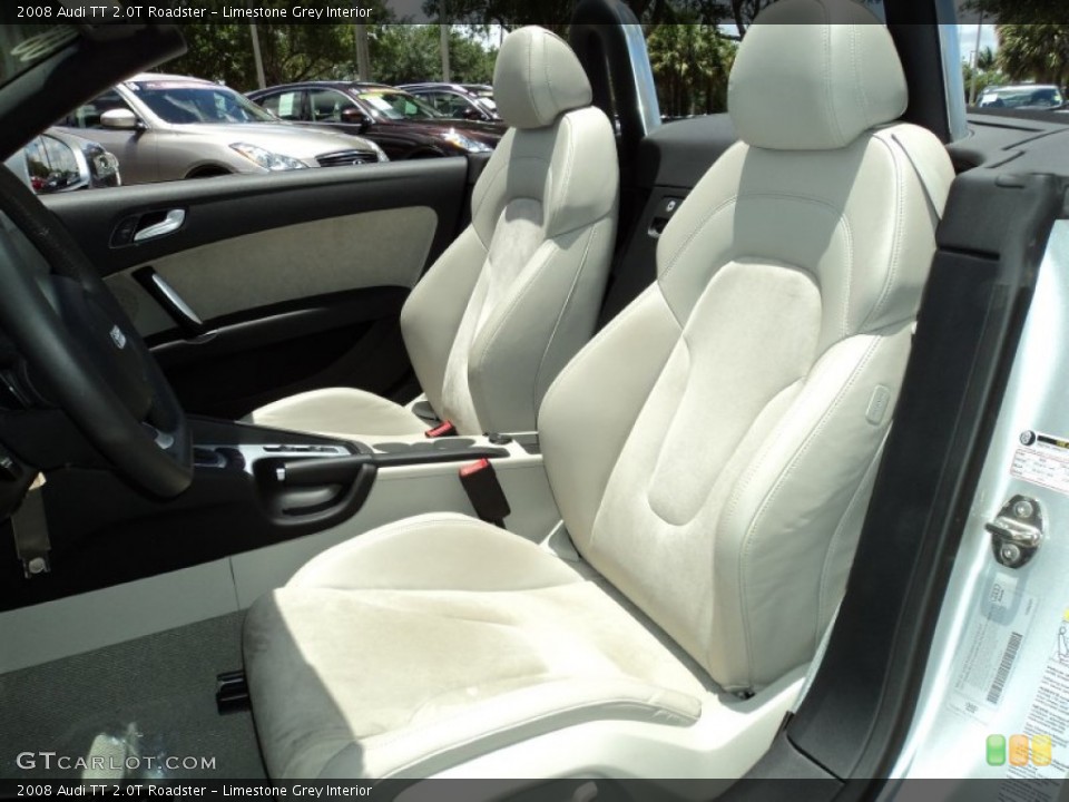 Limestone Grey Interior Photo for the 2008 Audi TT 2.0T Roadster #50153969