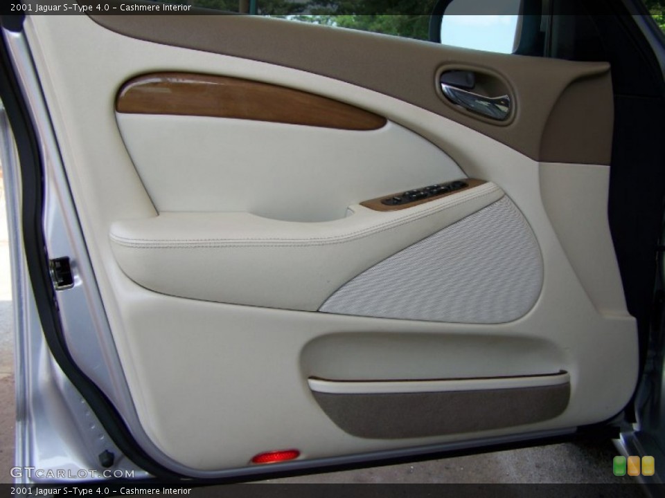 Cashmere Interior Door Panel for the 2001 Jaguar S-Type 4.0 #50154200