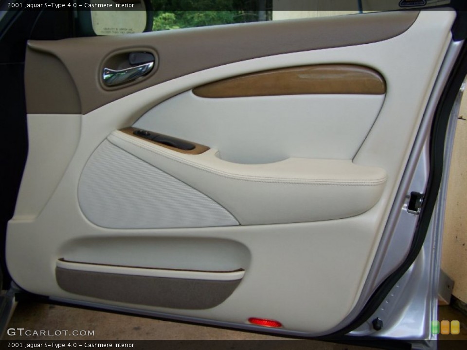 Cashmere Interior Door Panel for the 2001 Jaguar S-Type 4.0 #50154215