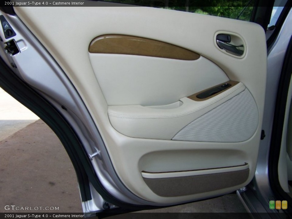Cashmere Interior Door Panel for the 2001 Jaguar S-Type 4.0 #50154230