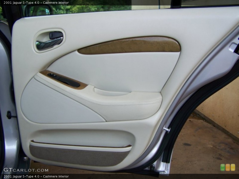 Cashmere Interior Door Panel for the 2001 Jaguar S-Type 4.0 #50154245
