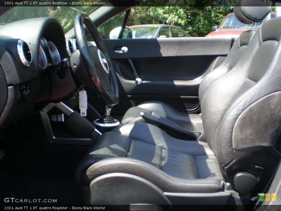 Ebony Black Interior Photo for the 2001 Audi TT 1.8T quattro Roadster #50154986