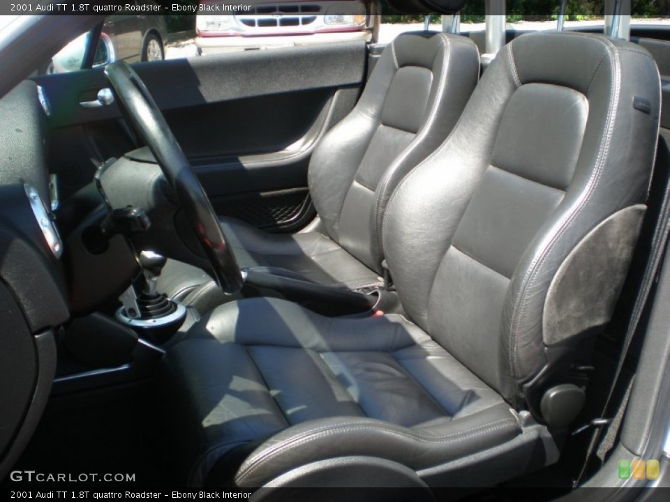 Ebony Black Interior Photo for the 2001 Audi TT 1.8T quattro Roadster #50155001