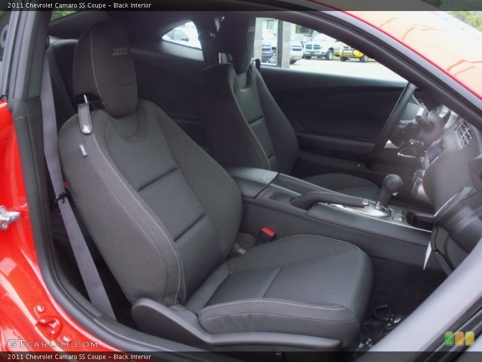 Black Interior Photo for the 2011 Chevrolet Camaro SS Coupe #50155022