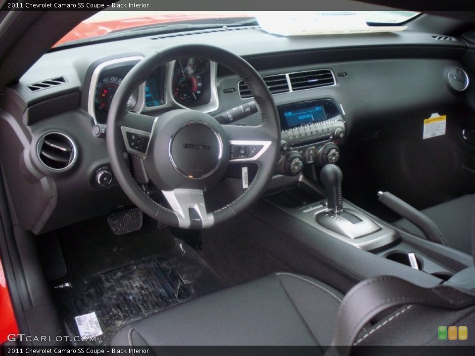 Black Interior Prime Interior for the 2011 Chevrolet Camaro SS Coupe #50155082