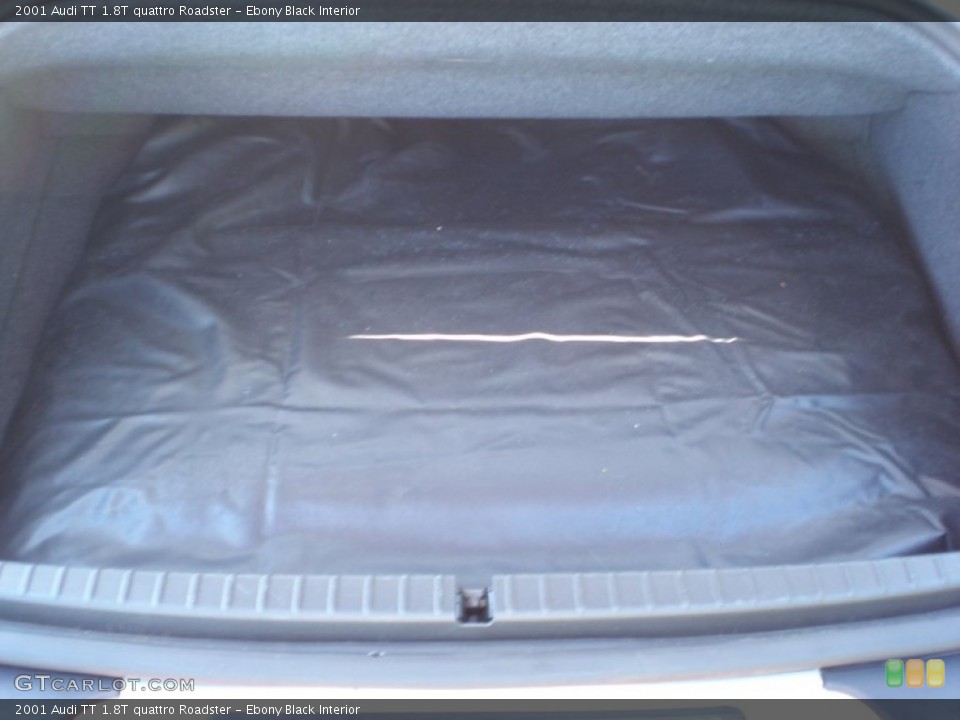 Ebony Black Interior Trunk for the 2001 Audi TT 1.8T quattro Roadster #50155103