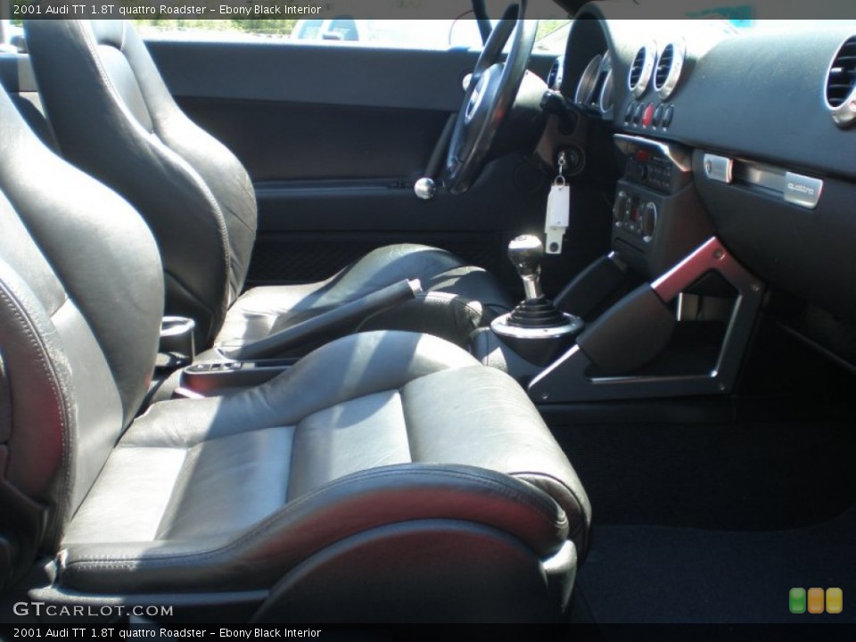 Ebony Black Interior Photo for the 2001 Audi TT 1.8T quattro Roadster #50155124