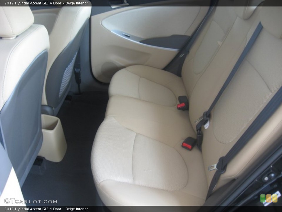 Beige Interior Photo for the 2012 Hyundai Accent GLS 4 Door #50158529