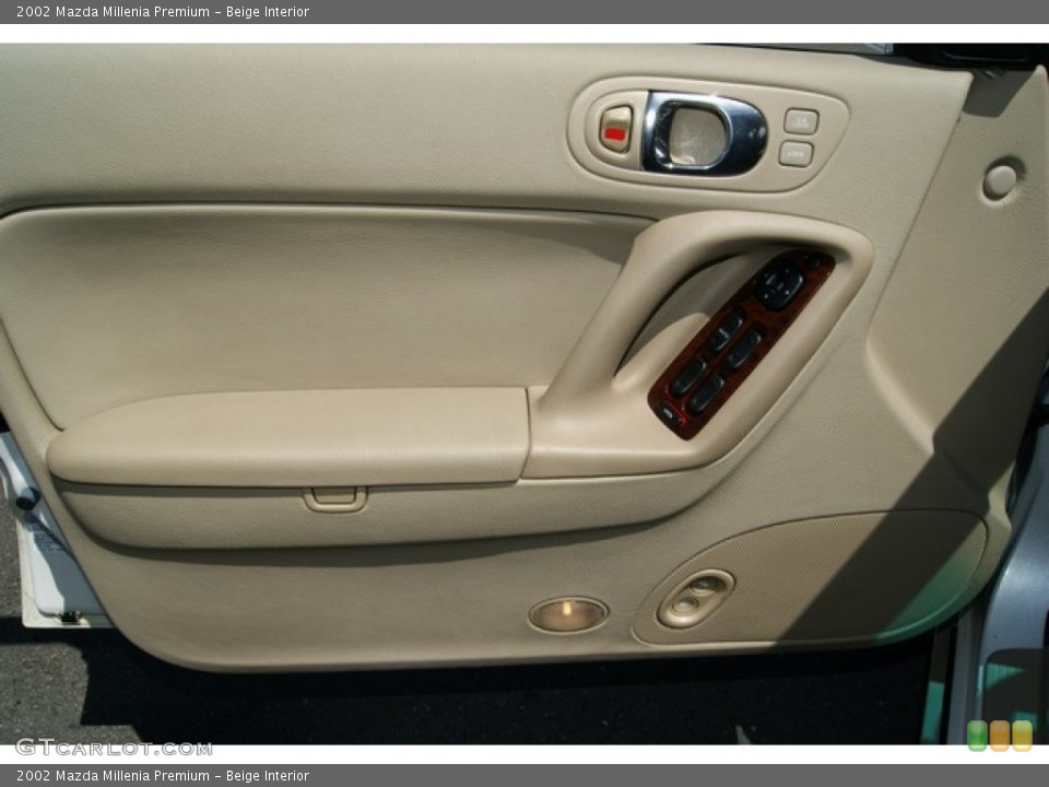 Beige Interior Door Panel for the 2002 Mazda Millenia Premium #50159495