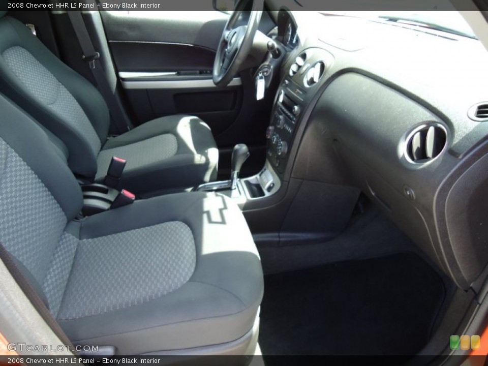 Ebony Black Interior Photo for the 2008 Chevrolet HHR LS Panel #50159501