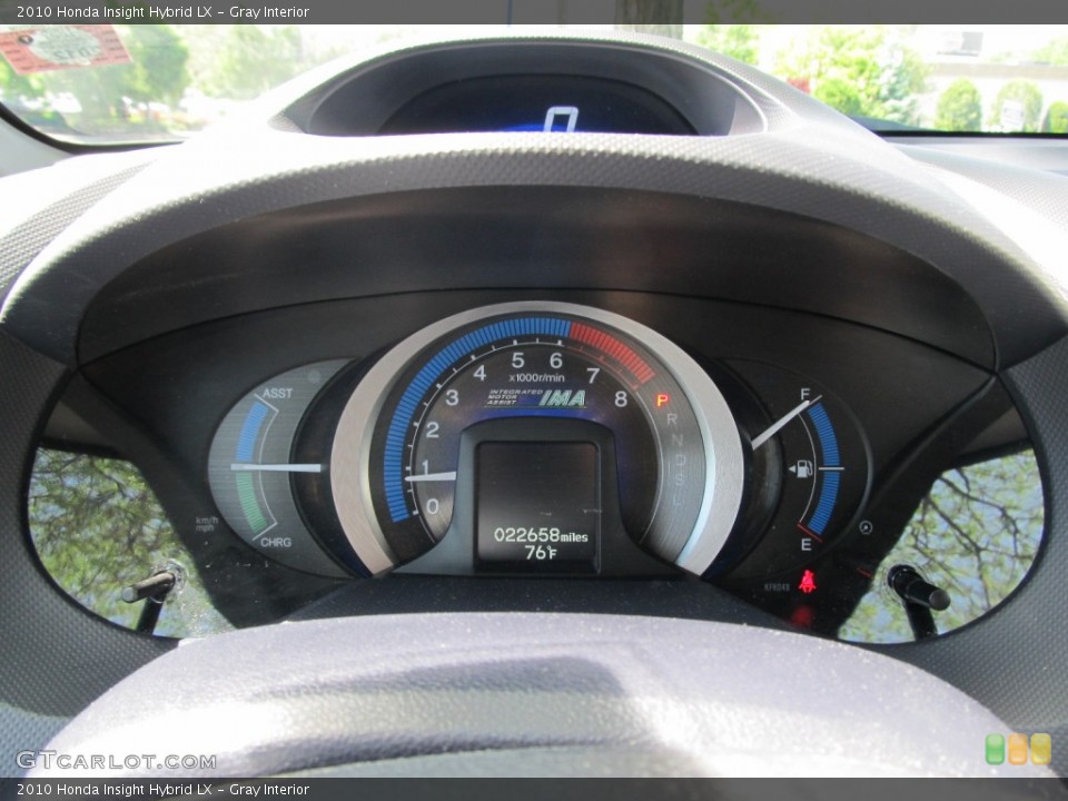 Gray Interior Gauges for the 2010 Honda Insight Hybrid LX #50160482
