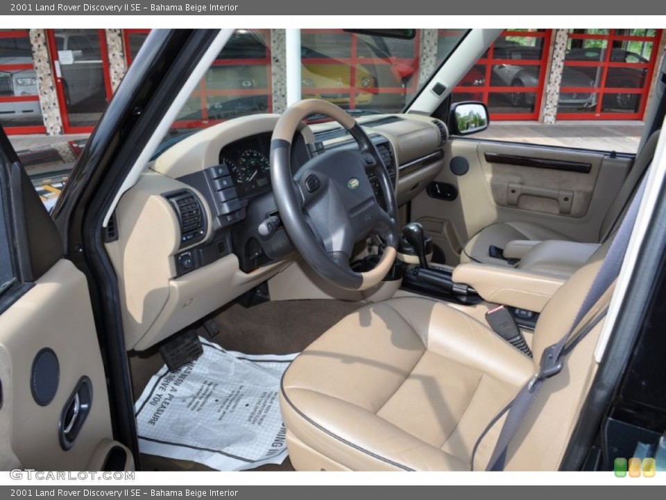 Bahama Beige Interior Photo for the 2001 Land Rover Discovery II SE #50162261