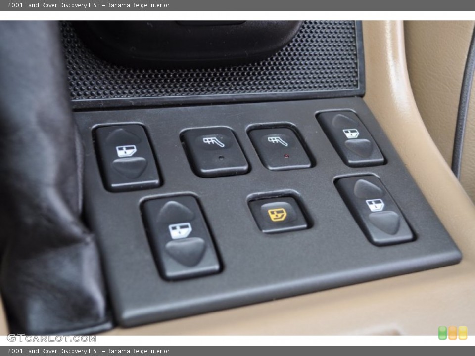 Bahama Beige Interior Controls for the 2001 Land Rover Discovery II SE #50162474