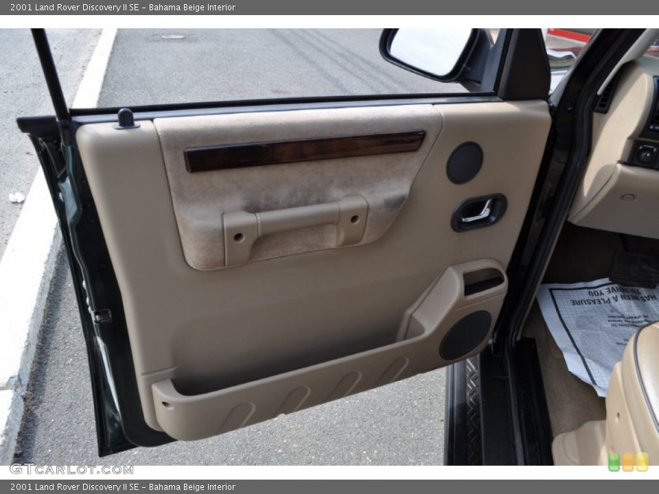 Bahama Beige Interior Door Panel for the 2001 Land Rover Discovery II SE #50162519